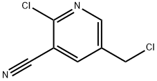 2-氯-5-(氯甲基)氰吡啶, 1360900-22-6, 结构式