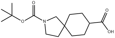 2-Azaspiro[4,5]decane-2,8-dicarboxylic acid, 2-(1,1-diMethylethyl) ester|2-(TERT-BUTOXYCARBONYL)-2-AZASPIRO[4.5]DECANE-8-CARBOXYLIC ACID