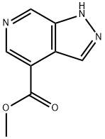 Methyl 1H-pyrazolo[3,4-c]pyridine-4-carboxylate 结构式