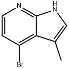 4-ブロモ-3-メチル-7-アザインドール 化学構造式