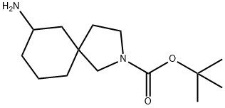 6-AMino-2-Boc-2-azaspiro[4.5]decane 结构式