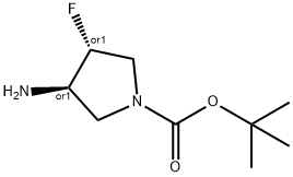 (3S,4S)-tert-Butyl 3-AMino-4-fluoropyrrolidine-1-carboxylate|REL-(3R,4R)-3-氨基-4-氟吡咯烷-1-羧酸叔丁酯