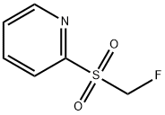 2-[(氟甲基)磺酰]吡啶, 1365765-53-2, 结构式