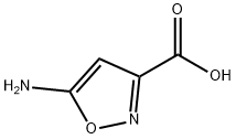 5-氨基异恶唑-3-羧酸,1367940-06-4,结构式