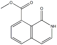 Methyl 1-oxo-1,2-dihydroisoquinoline-8-carboxylate Struktur