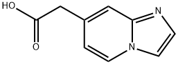 2-(iMidazo[1,2-a]pyridin-7-yl)acetic acid Structure