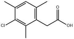 2,4,6-TriMethyl-3-chlorophenylacetic acid Structure