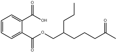 2-(((6-Oxo-2-propylheptyl)oxy)carbonyl)benzoic Acid Structure