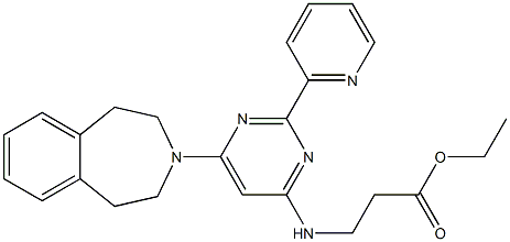 3-[[2-(2-ピリジル)-6-(1,2,4,5-テトラヒドロ-3H-3-ベンゾアゼピン-3-イル)-4-ピリミジニル]アミノ]プロピオン酸エチル price.