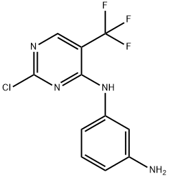 N-[2-chloro-5-(trifluoroMethyl)-4-pyriMidinyl]-1,3-benzenediaMine|CO-1686中间体2