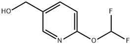 (6-(difluoroMethoxy)pyridin-3-yl)Methanol Structure