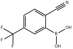 2-Cyano-5-(trifluoroMethyl)phenylboronic acid Struktur