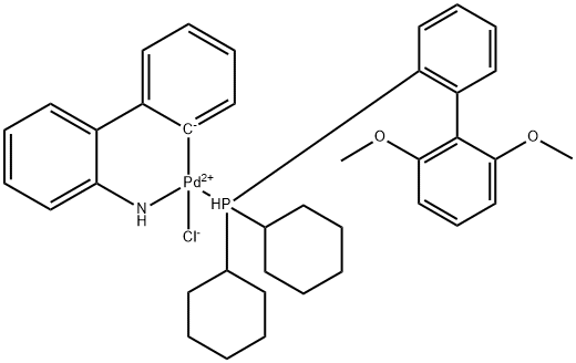 클로로 (2- 디시 클로 헥실 포스 피노 -2 ', 6'- 디메 톡시 -1,1'- 비 페닐) (2'- 아미노 -1,1'- 비 페닐 -2- 일) 팔라듐 (II)