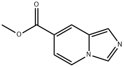 咪唑[1,5-A]吡啶-7-甲酸甲酯,1377829-50-9,结构式