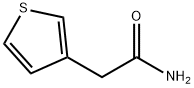 3-チオフェンアセトアミド 化学構造式