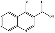 4-溴喹啉-3-羧酸, 1378260-46-8, 结构式