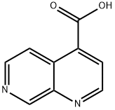 1,7-NAPHTHYRIDINE-4-CARBOXYLIC ACID Structure