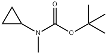 N-环丙基-N-甲基氨基甲酸叔丁酯, 1378390-62-5, 结构式