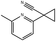 1-(6-Methylpyridin-2-yl)cyclopropanecarbonitrile|