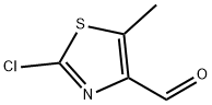 2-Chloro-5-Methylthiazole-4-carbaldehyde Structure