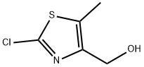 (2-氯-5-甲基噻唑-4-基)甲醇, 1379296-51-1, 结构式