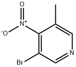 3-溴-5-甲基-4硝基吡啶,1379323-18-8,结构式