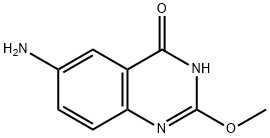 6-氨基-2-甲氧基喹唑啉-4(3H)-酮,1379326-88-1,结构式