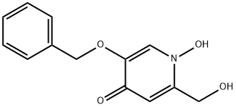 5-(benzyloxy)-1-hydroxy-2-(hydroxyMethyl)pyridin-4(1H)-one,1380109-77-2,结构式