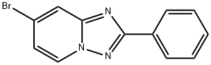 7-broMo-2-phenyl-[1,2,4]triazolo[1,5-a]pyridine Structure