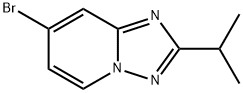 7-ブロモ-2-イソプロピル-[1,2,4]トリアゾロ[1,5-A]ピリジン 化学構造式