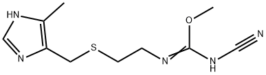 N-Cyano-N'-[2-[[(5-methyl-1H-imidazol-4-yl)methyl]thio]ethyl]carbamimidic acid methyl ester