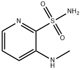 2-Pyridinesulfonamide,3-(methylamino)-(9CI) Struktur