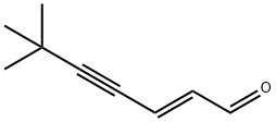 (E)-6,6-DiMethyl-2-hepten-4-ynal Struktur
