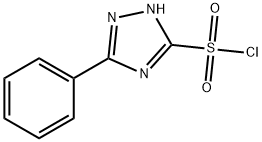 5-苯基-1H-1,2,4-三唑-3-磺酰氯, 1381947-50-7, 结构式