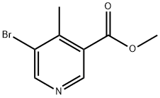 5-溴-4-甲基烟酸甲酯,1382847-91-7,结构式