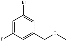 1-溴-3-氟-5-(甲氧基甲基)苯, 1383985-25-8, 结构式