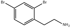 2-(2,4-DIBROMOPHENYL)ETHANAMINE HYDROCHLORIDE 结构式