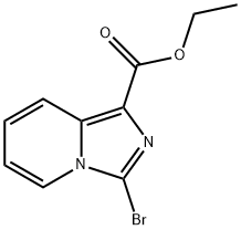 ethyl 3-broMoiMidazo[1,5-a]pyridine-1-carboxylate Structure