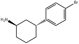 (1R,3R)-3-(4-BroMophenyl)cyclohexane Struktur