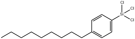 Trichloro(4-nonylphenyl)silane Structure