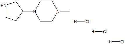 1-Methyl-4-(3-pyrrolidinyl)-piperazine 3HCl|1-甲基-4-(3-吡咯烷基)哌嗪二盐酸盐