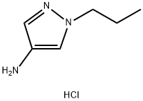 1-Propylpyrazol-4-aMine HCl Struktur