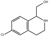 (6-chloro-1,2,3,4-tetrahydroisoquinolin-1-yl)methanol Struktur