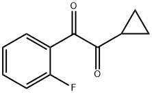 1-cyclopropyl-2-(2-fluorophenyl)ethane-1,2-dione