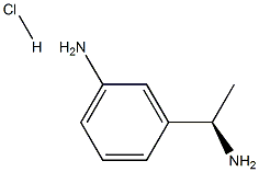 (R)-3-氨基苯乙胺盐酸盐,1391439-77-2,结构式