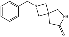 2-benzyl-2,6-diazaspiro[3.4]octan-7-one Structure