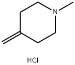 Piperidine, 1-Methyl-4-Methylene-, hydrochloride,139291-98-8,结构式