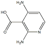 2,4-DiaMinonicotinic acid Structure