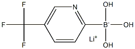 LithiuM (5-(trifluoroMethyl)pyridin-2-yl)trihydroxyborate Structure