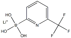 LithiuM (6-(trifluoroMethyl)pyridin-2-yl)trihydroxyborate Structure